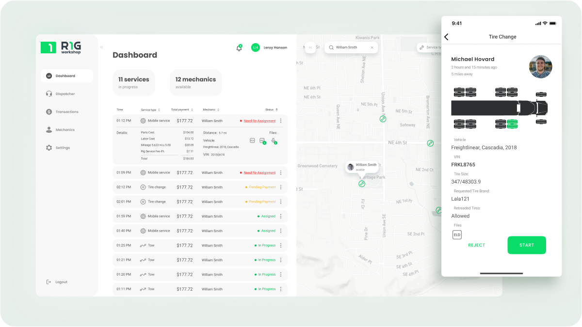 Механик открывал смену и не понимал что его ждёт. Теперь — одна лента, всё понятно, меньше пустых выездов.